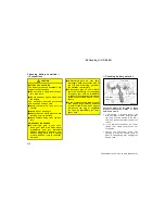 Предварительный просмотр 278 страницы Toyota Corolla 2005 Operating Manual