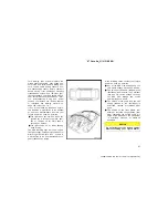 Предварительный просмотр 69 страницы Toyota Corolla 2007 Operating Manual