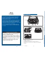 Предварительный просмотр 2 страницы Toyota COROLLA 2010 - Quick Reference Manual