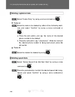 Preview for 270 page of Toyota COROLLA 2010 - Quick Reference Manual