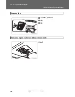 Preview for 274 page of Toyota COROLLA 2010 - Quick Reference Manual