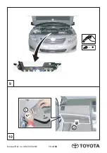 Предварительный просмотр 13 страницы Toyota Corolla RHD 2006 Installation Instructions Manual