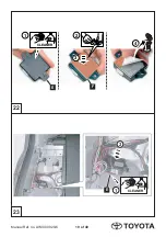 Предварительный просмотр 19 страницы Toyota Corolla RHD 2006 Installation Instructions Manual