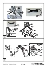 Предварительный просмотр 21 страницы Toyota Corolla RHD 2006 Installation Instructions Manual