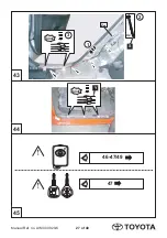 Предварительный просмотр 27 страницы Toyota Corolla RHD 2006 Installation Instructions Manual