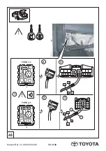 Предварительный просмотр 30 страницы Toyota Corolla RHD 2006 Installation Instructions Manual