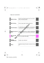 Предварительный просмотр 2 страницы Toyota COROLLA SEDAN Owner'S Manual