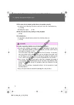 Предварительный просмотр 31 страницы Toyota COROLLA SEDAN Owner'S Manual