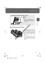 Предварительный просмотр 44 страницы Toyota COROLLA SEDAN Owner'S Manual