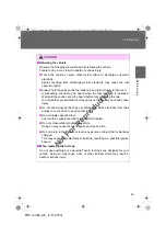 Предварительный просмотр 58 страницы Toyota COROLLA SEDAN Owner'S Manual