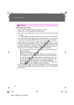 Предварительный просмотр 73 страницы Toyota COROLLA SEDAN Owner'S Manual