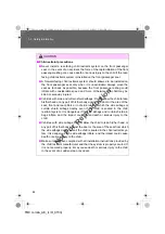 Предварительный просмотр 85 страницы Toyota COROLLA SEDAN Owner'S Manual