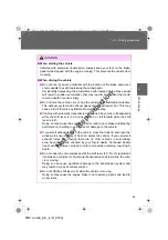 Предварительный просмотр 102 страницы Toyota COROLLA SEDAN Owner'S Manual