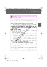 Предварительный просмотр 104 страницы Toyota COROLLA SEDAN Owner'S Manual