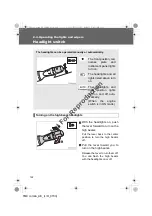 Предварительный просмотр 141 страницы Toyota COROLLA SEDAN Owner'S Manual