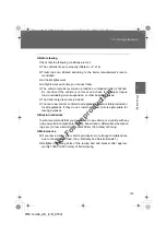 Предварительный просмотр 162 страницы Toyota COROLLA SEDAN Owner'S Manual