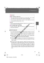 Предварительный просмотр 164 страницы Toyota COROLLA SEDAN Owner'S Manual