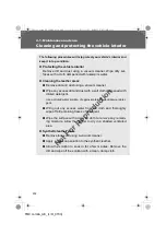 Предварительный просмотр 221 страницы Toyota COROLLA SEDAN Owner'S Manual