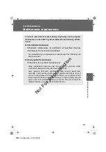 Предварительный просмотр 224 страницы Toyota COROLLA SEDAN Owner'S Manual