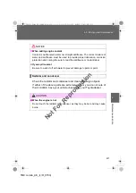 Предварительный просмотр 240 страницы Toyota COROLLA SEDAN Owner'S Manual