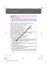 Предварительный просмотр 243 страницы Toyota COROLLA SEDAN Owner'S Manual