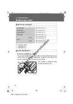 Предварительный просмотр 329 страницы Toyota COROLLA SEDAN Owner'S Manual