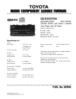 Toyota CQ-ES0370A Service Manual preview