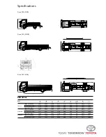 Preview for 1 page of Toyota DYNA Specifications