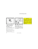 Предварительный просмотр 15 страницы Toyota Echo 2001 Owner'S Manual