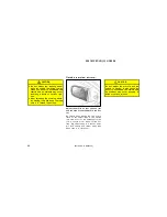 Предварительный просмотр 73 страницы Toyota Echo 2001 Owner'S Manual