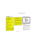 Предварительный просмотр 217 страницы Toyota Echo 2001 Owner'S Manual