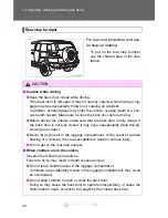 Preview for 63 page of Toyota FJ CRUISER 2010 Quick Reference Manual