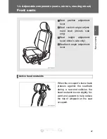 Preview for 70 page of Toyota FJ CRUISER 2010 Quick Reference Manual