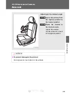 Preview for 286 page of Toyota FJ CRUISER 2010 Quick Reference Manual