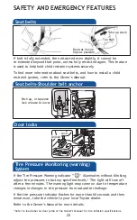 Preview for 22 page of Toyota FJ CRUISER - DATASHEET 2011 Quick Reference Manual