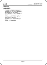 Preview for 16 page of Toyota Fortuner UH9000S Fitting Instructions Manual