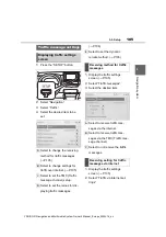 Preview for 105 page of Toyota GR YARIS Quick Manual