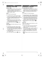 Предварительный просмотр 15 страницы Toyota HC325 Instruction Manual