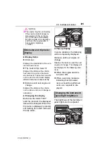 Предварительный просмотр 81 страницы Toyota Highlander 2020 Owner'S Manual