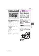 Предварительный просмотр 227 страницы Toyota Highlander 2020 Owner'S Manual