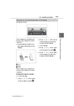 Предварительный просмотр 121 страницы Toyota Highlander Hybrid 2020 Owner'S Manual