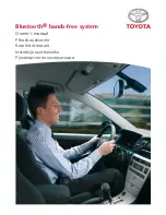 Toyota IHF1700 Owner'S Manual preview