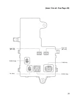 Предварительный просмотр 26 страницы Toyota JCE10 Wiring Diagram Manual