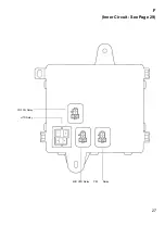 Предварительный просмотр 28 страницы Toyota JCE10 Wiring Diagram Manual