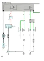 Предварительный просмотр 35 страницы Toyota JCE10 Wiring Diagram Manual