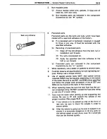 Preview for 10 page of Toyota Land Cruiser 1988 Repair Manual