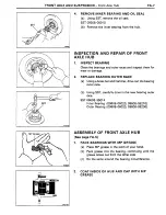 Preview for 294 page of Toyota Land Cruiser 1988 Repair Manual