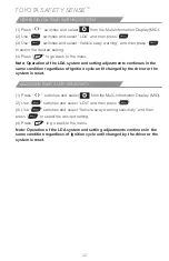 Preview for 42 page of Toyota Land Cruiser 2020 Quick Reference Manual