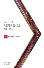 Toyota Land Cruiser 2021 Quick Reference Manual preview