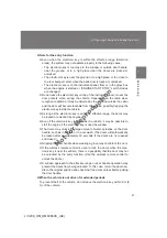 Предварительный просмотр 42 страницы Toyota LAND CRUISER Owner'S Manual